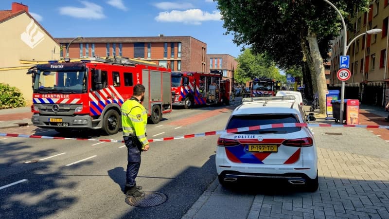 Foto bij: Fietser (29) zwaargewond na aanrijding met vrachtwagen Ruys de Beerenbrouckstraat, politie zoekt getuigen en beelden